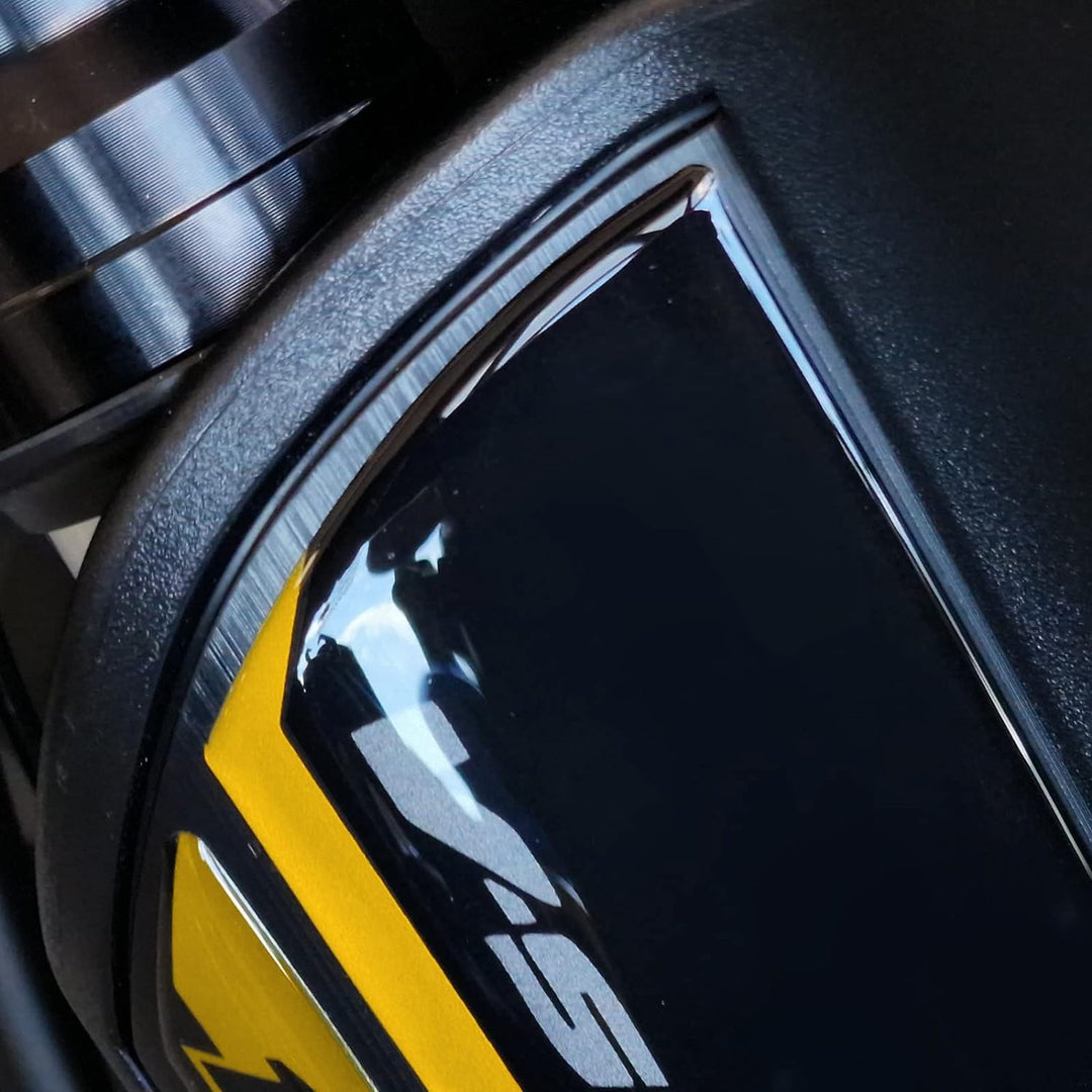 Resin Bike Aufkleber für Motorrad Kompatibel mit Suzuki V-Strom 1050 XT ABS 2022 Gold und Schwarz Du