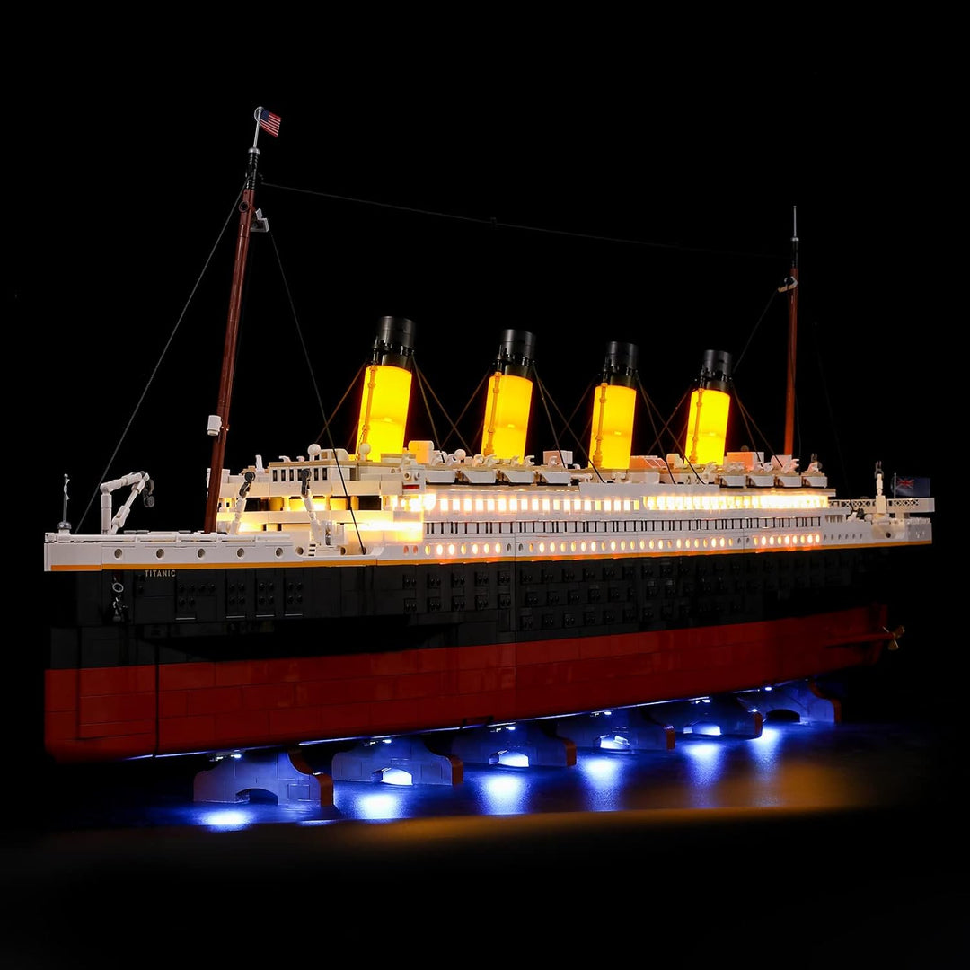 BRIKSMAX Led Beleuchtungsset für Lego Creator Lego Titanic - Compatible with Lego 10294 Bausteinen M