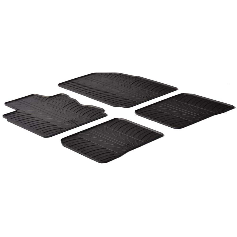 Gledring Satz Gummimatten kompatibel mit Ford S-Max 5 türer 2012-2015 & Ford Galaxy 2012-2015 (T Pro