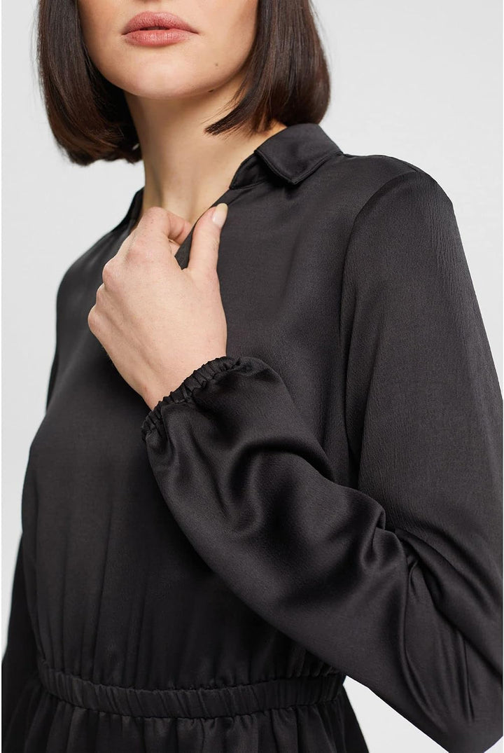 ESPRIT Minikleid mit Polokragen