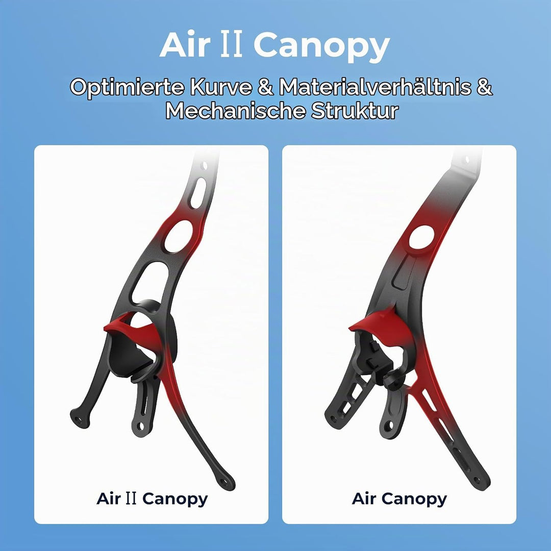 BETAFPV 5pcs Air II Canopy with 15°-45° Adjustable Camera Angle Compatible for 9-10mm Camera Lighter