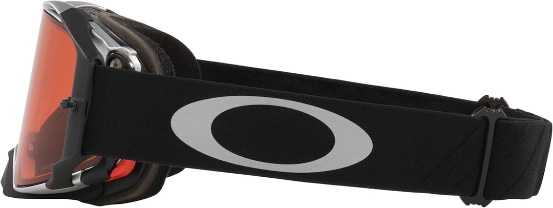 Oakley Unisex Airbrake Mx MX Goggle (1er Pack) Einheitsgrösse Tuff Blocks Black Gunmetal Strap/Prizm