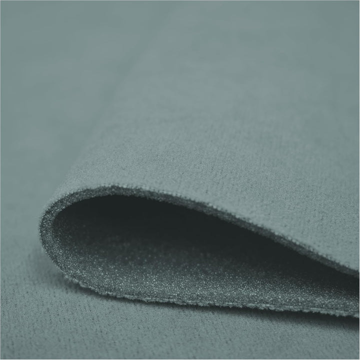 Autohimmelstoff Himmelstoff Dachhimmel Velour Himmel mit Schaum (Grau, 1,70m x 2m) | Grundpreis pro
