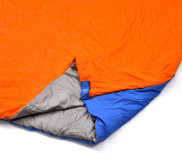Agemore Schlafsack Leichte 3 Saison Schlafsack Hülse Form Mit Kapuze für Camping Wandern Trekking Li