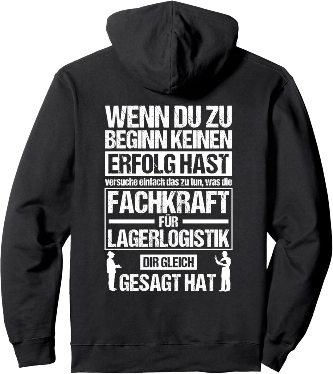 Lebenstipps Fachkraft Für Lagerlogistik Pullover Hoodie