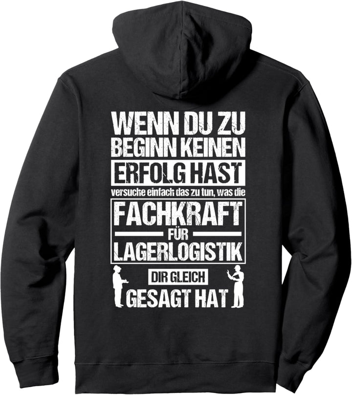 Lebenstipps Fachkraft Für Lagerlogistik Pullover Hoodie