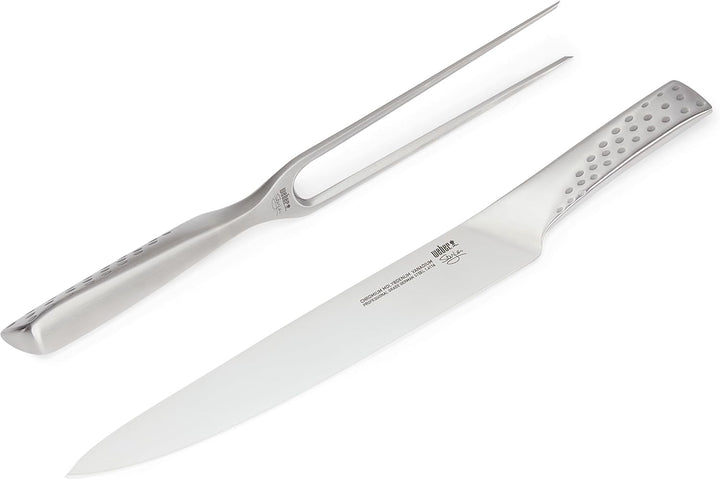 Weber 17074 Deluxe Tranchierbesteck-Set, Edelstahl