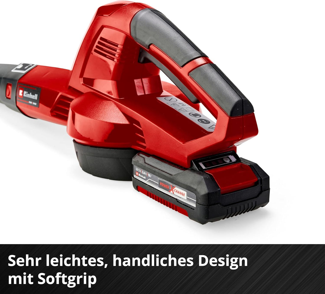 Einhell Akku-Laubbläser GC-CL 18 Li E Kit Power X-Change (18 V, 210 km/h Luftgeschwindigkeit, Drehza