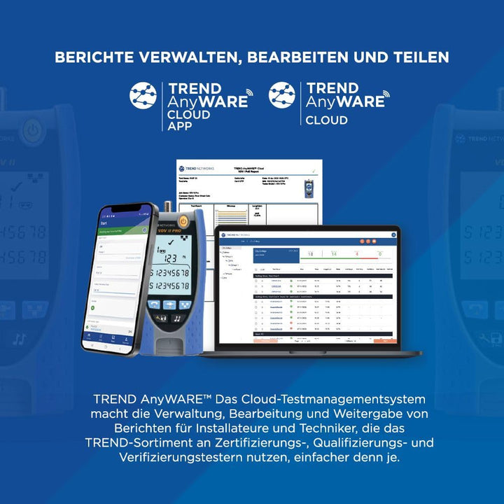 Trend Networks Kabeltester R158007 VDV II BT VDV II Basic, VDV II Basic