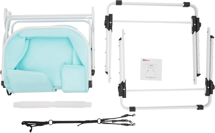 Hundebadewanne Faltbar Mit Einstellbarer Höhe (70-100cm) Für Zuhause Und Tierpflege, Tragbare Badewa