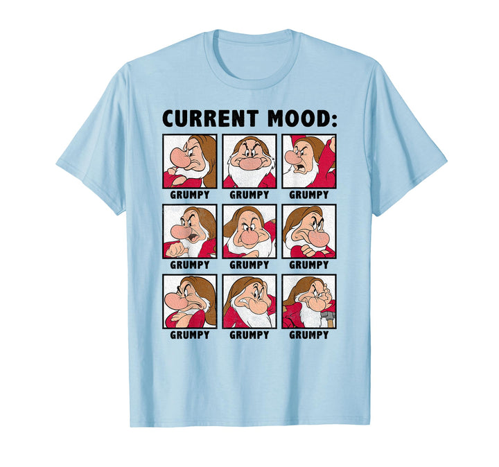 Disney Snow White Current Mood Always Grumpy Graphic T-Shirt