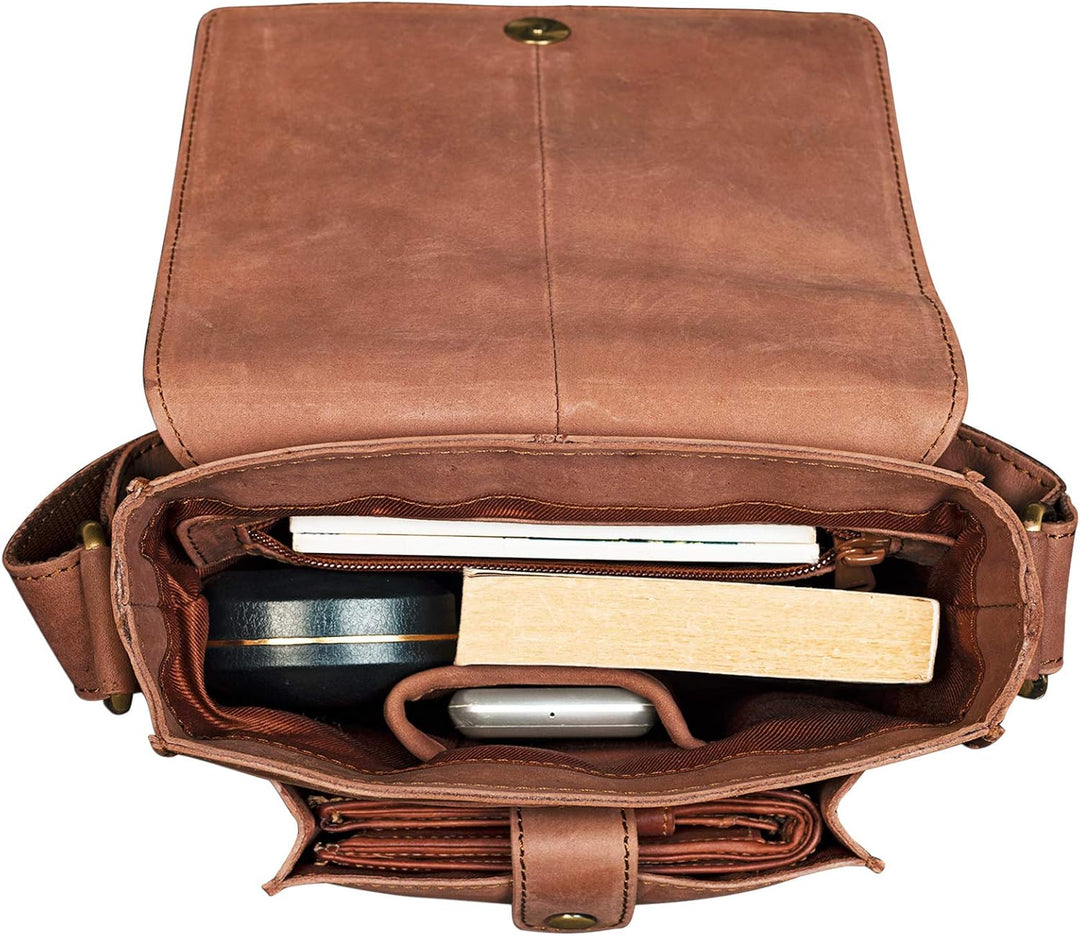 STILORD 'Finn' kleine Umhängetasche Herren Schultertasche Vintage Messenger Bag 8,4 Zoll Tablettasch