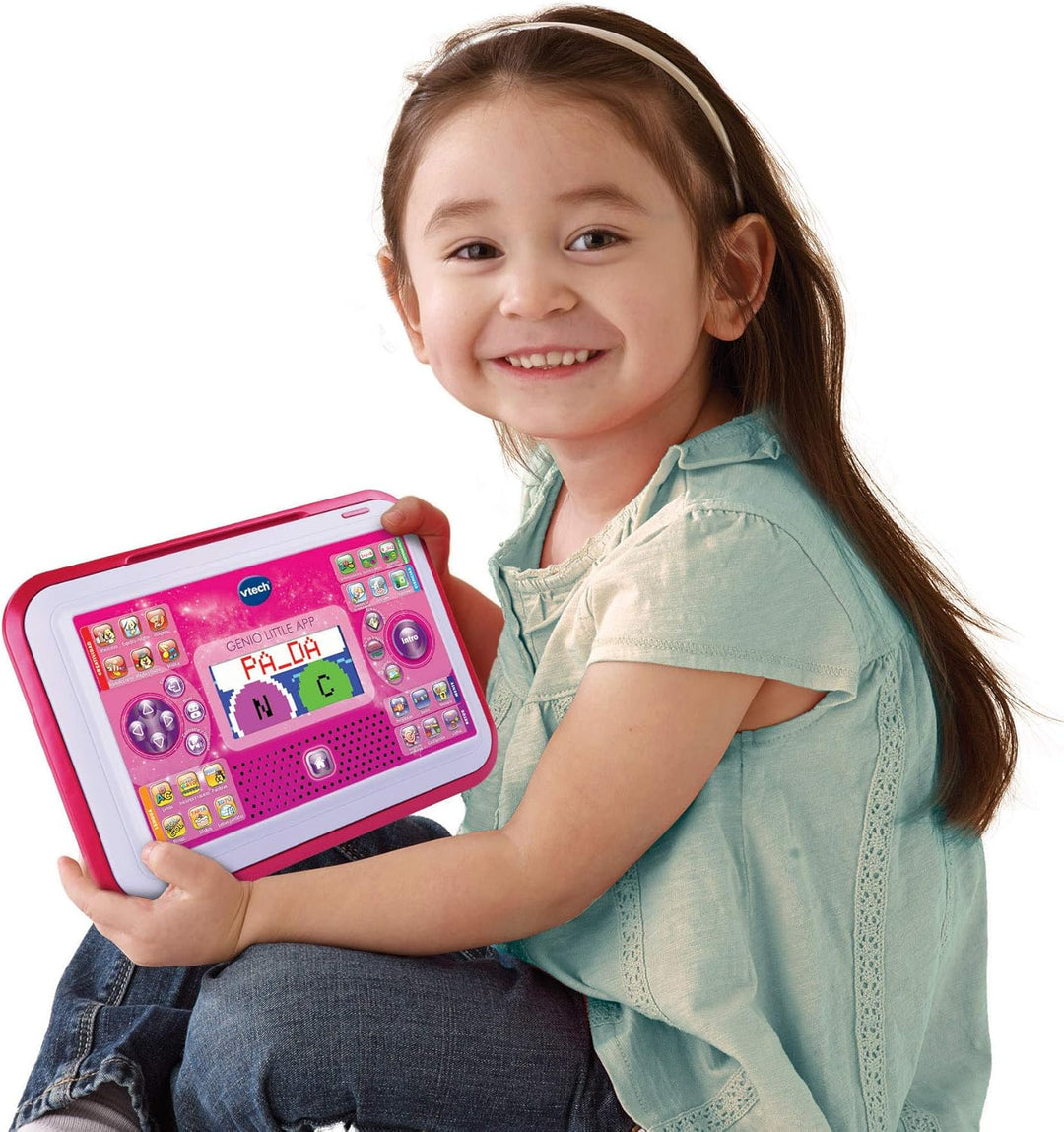 VTech 2-in-1-Laptop und Tablet, Genio Little App, Lerncomputer für Kinder ab 4 Jahren, 80 Aktivitäte