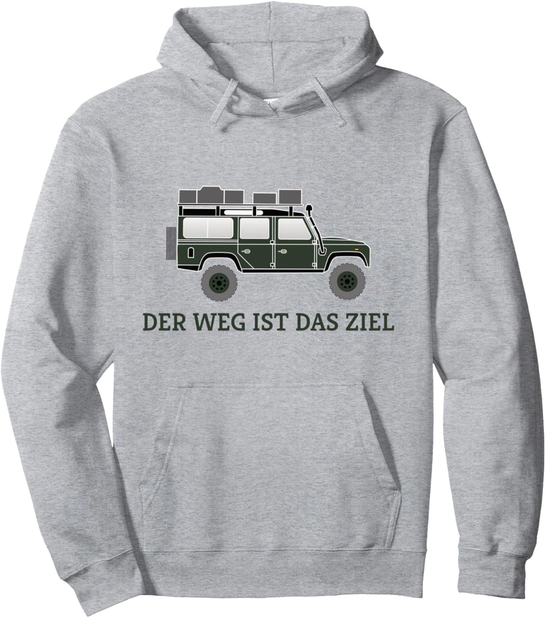 Defender Dachzelt Offroad 4x4 Reisefahrzeug Geschenk lustig Pullover Hoodie