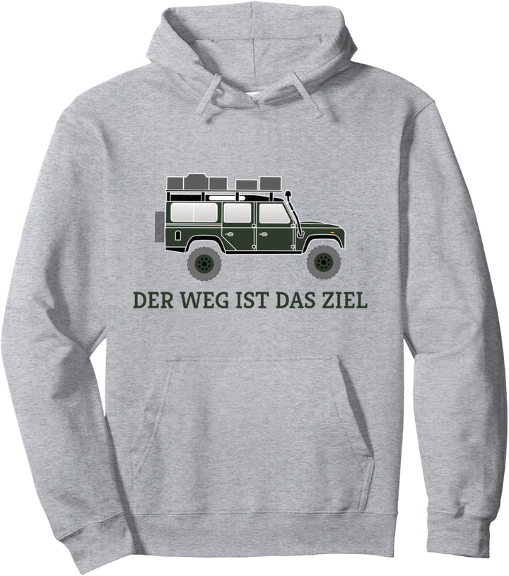 Defender Dachzelt Offroad 4x4 Reisefahrzeug Geschenk lustig Pullover Hoodie