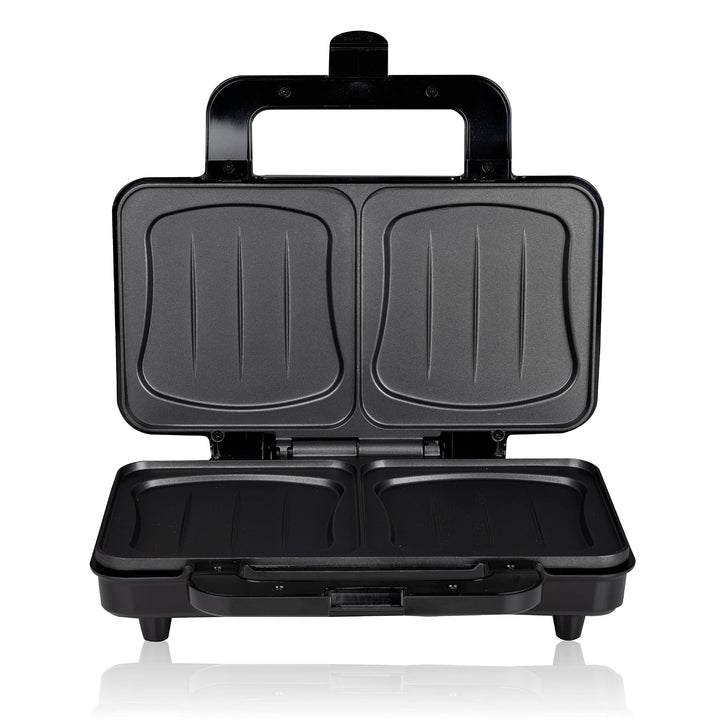 Alpina Toaster - XL - 900 Watt - Antihaft - Edelstahl/Schwarz