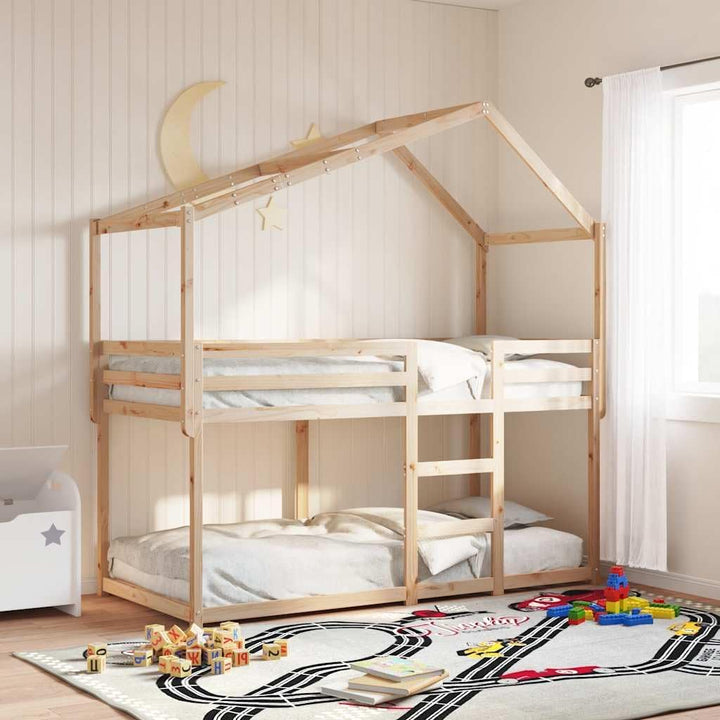 vidaXL Dach für Kinderbett, Kinderbettdach mit offener Seite, Kinderbetthimmel für Schlafzimmer, Bet
