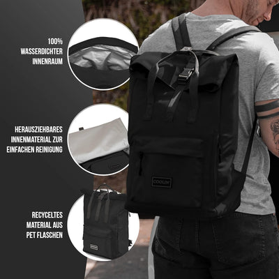 Coolin' Kühlrucksack 30L | Rucksack mit Kühlfach für Bier, Picknick, Getränke & Co | Kühltasche als