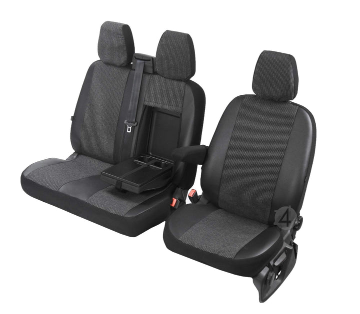 Sitzbezüge Viva passgenau geeignet für Mercedes Sprinter 2006-2017 2+1- Erste Reihe (1+2) 4D-DV-VI-3