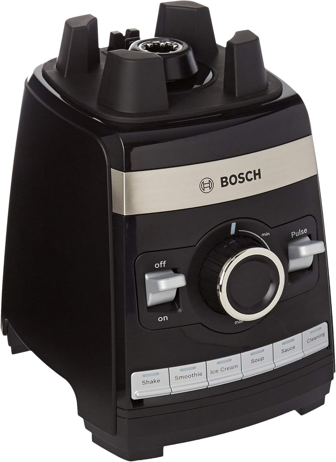 Bosch Standmixer VitaBoost MMBH6P6B, 6-Klingen-Edelstahlmesser, 2,5l Tritan-Mixbehälter, Stopfer, 6