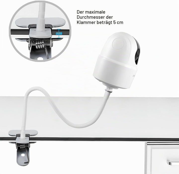 Babyphone Clip-Halterung für Imou 2K/3MP, 2.5K/4MP, 3K/5MP Überwachungskamera Innen WLAN Kamera, Bab