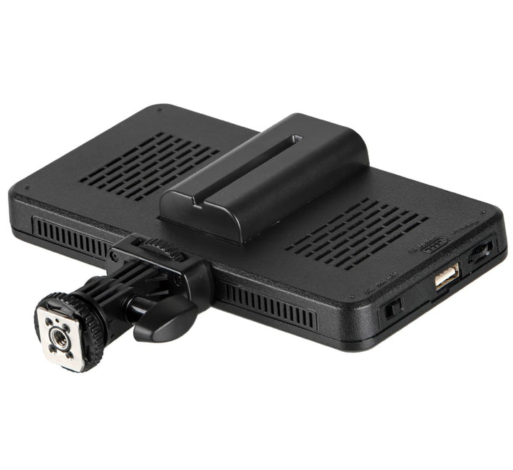 ayex Extraflache dimmbare Videoleuchte mit 228 LEDs und Power Bank Funktion mit Diffusoren und Neige