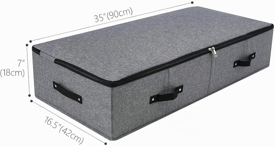 iwill CREATE PRO Extra Länge Unter Bett Aufbewahrung Organisation Behälter für Schuhe, Kleidung, Bet