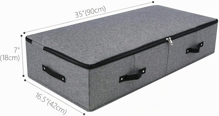 iwill CREATE PRO Extra Länge Unter Bett Aufbewahrung Organisation Behälter für Schuhe, Kleidung, Bet
