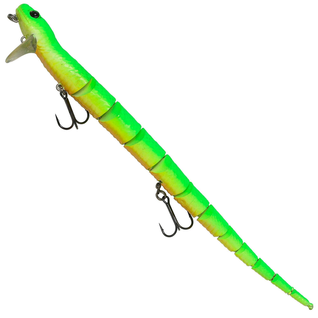 Savage Gear 3D Snake - Schlange Wobbler Green Fluo 30cm / 57g, Green Fluo 30cm / 57g