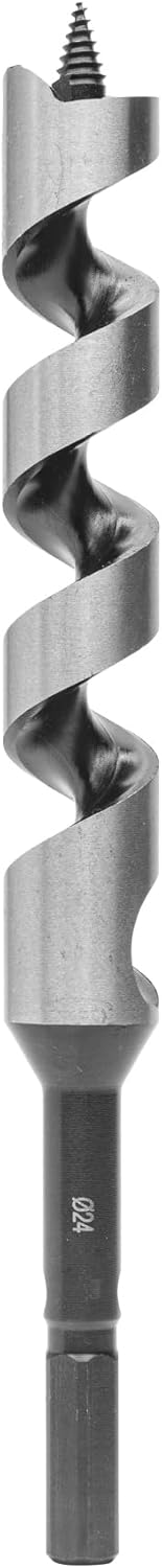 ENT 41071 Schlangenbohrer WS, Durchmesser (D) 24 mm, NL 165 mm, GL 235 mm, S 12 mm 6-kant D=24 / NL=