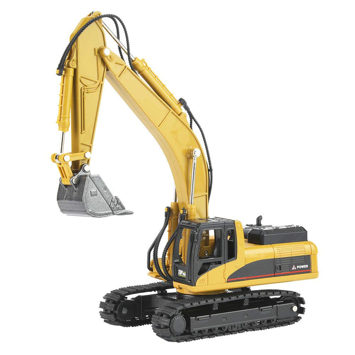 Bagger Spielzeug, Engineering Bagger Modell Spielzeug 1:50 Legierung Sammlermodell Baustelle Fahrzeu