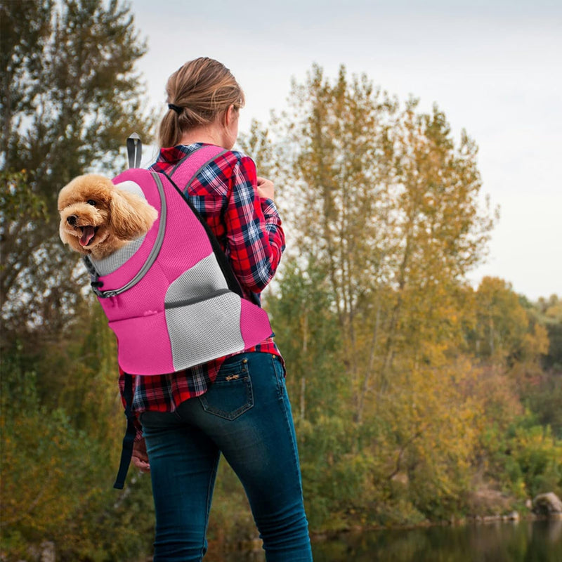 PETCUTE Rucksack für Haustier haustiertragetasche Rucksack Haustier Tasche für Hunde Airline Genehmi