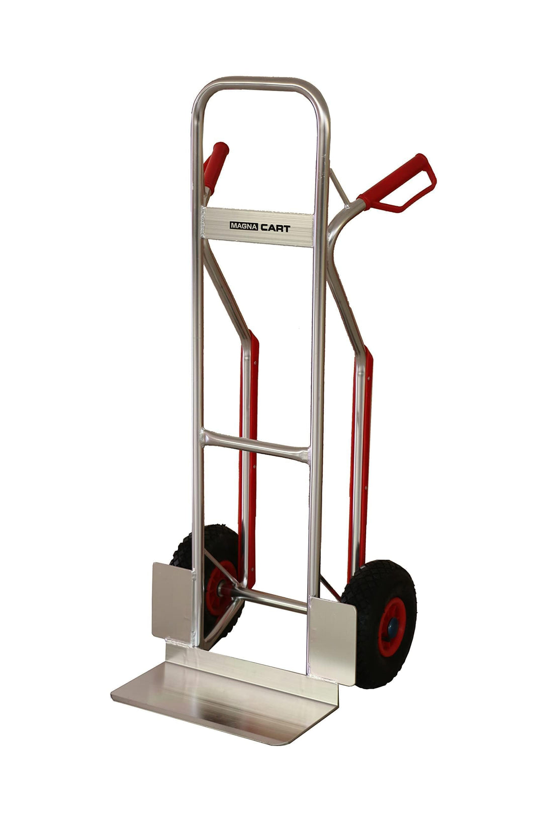Magnacart Sackkarre 200KG - Stahl - 42 x 48 x 117,5 CM - Räder für jedes Terrain - Silber Magna Cart