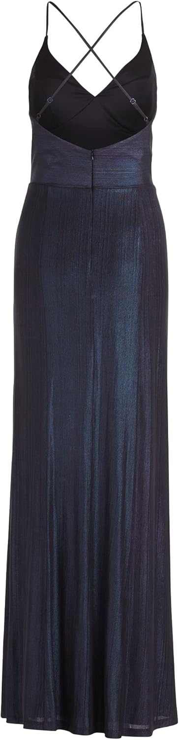 Vera Mont Damen Kleid 40 Dark Blue/Black, 40 Dark Blue/Black