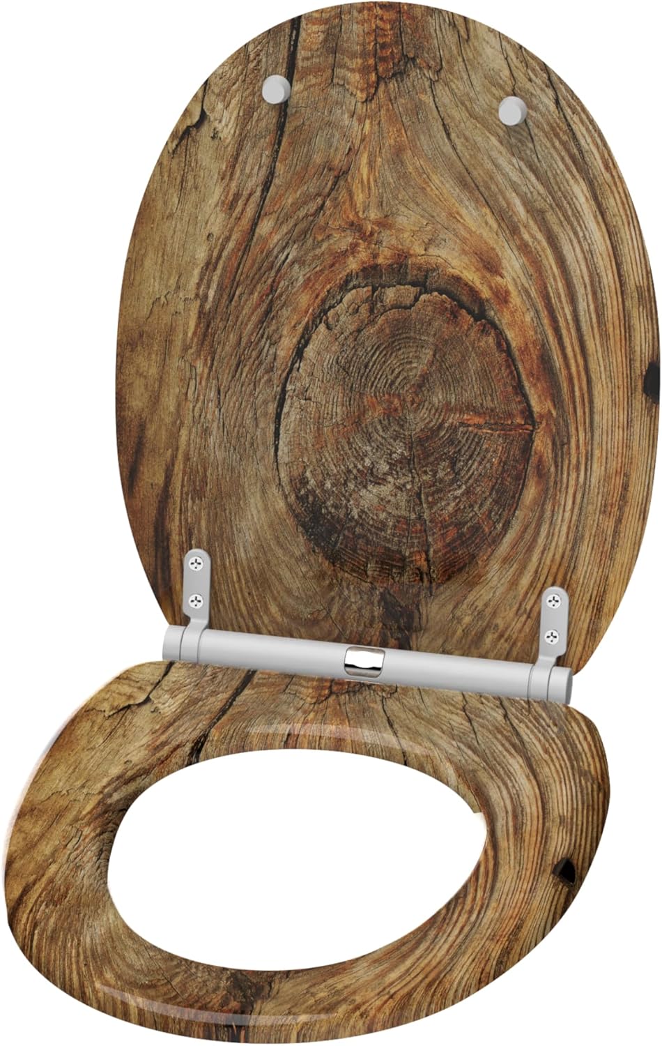 Sanilo WC Sitz mit Absenkautomatik, viele schöne Holz Toilettendeckel zur Auswahl, hochwertige und s
