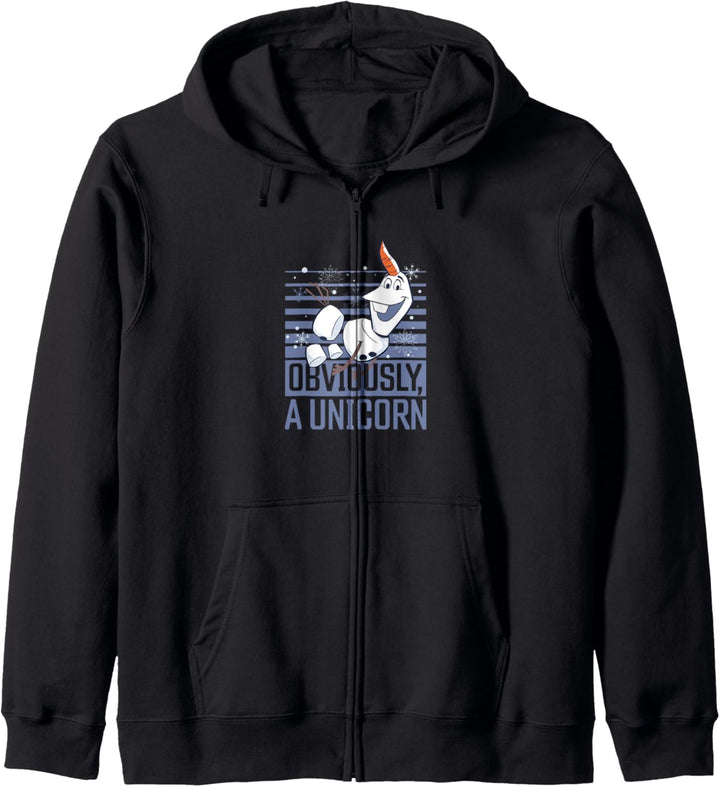 Disney Frozen 2 Olaf Obviously A Unicorn Kapuzenjacke
