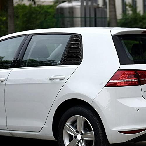 Micvtve Seitenfensterrollos für hinten Golf 7 R 7 7.5 2013-2020 Rennstil Fensterrollos Entlüftungsab