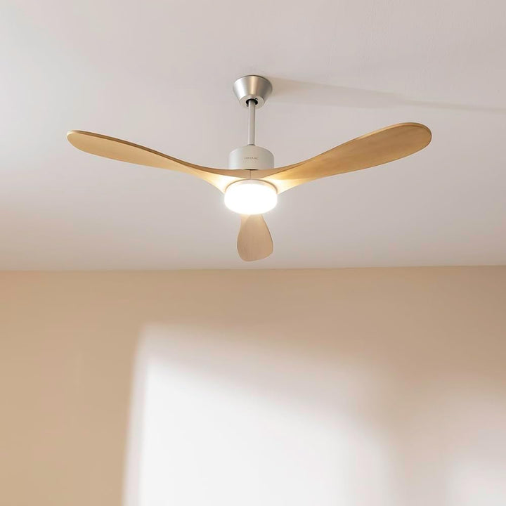 Cecotec Deckenventilator EnergySIlence Aero 5200 Black Design. 40 W, 52“ mit DC Motor, LED Beleuchtu