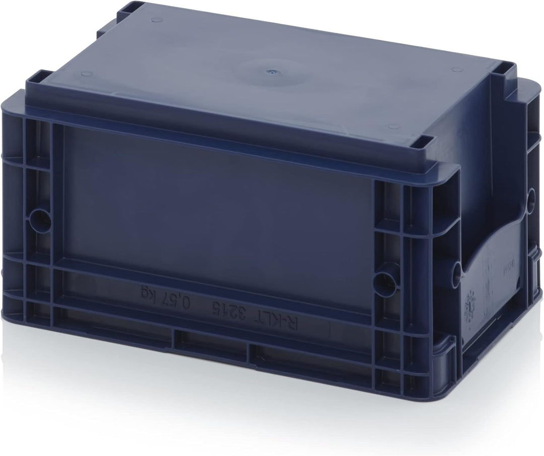 8x R-KLT Behälter 30 x 20 x 14,7 * Kleinladungsträger blau 30x20x14 Eurobehälter Industrie KLT 3215