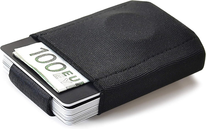 Jaimie Jacobs Nano Boy Mini Wallet, Mini Geldbörse aus Textil, Kleiner Geldbeutel, Slim Wallet mit Z