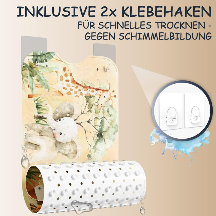 Badewannenmatte Kinder rutschfest [100x40cm] - Antirutschmatte Badewanne BPA frei - Badematte Kinder