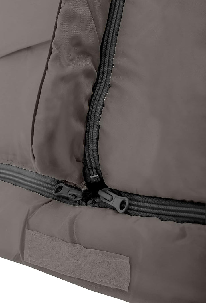 Altabebe AL2203 - 40 Winterfusssack, dunkelgrau/schwarz Dunkelgrau - Schwarz, Dunkelgrau - Schwarz