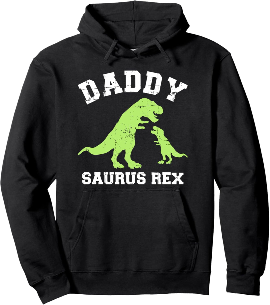 Daddy Saurus Rex Dinosaurier lustiges Papa Vater Geschenk Pullover Hoodie