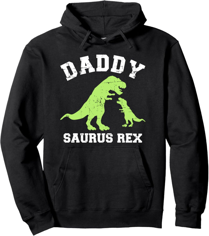Daddy Saurus Rex Dinosaurier lustiges Papa Vater Geschenk Pullover Hoodie
