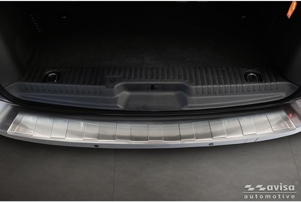 Avisa Edelstahl Heckstossstangenschutz kompatibel mit Citroën Space Tourer & Jumpy 2016- / Peugeot T