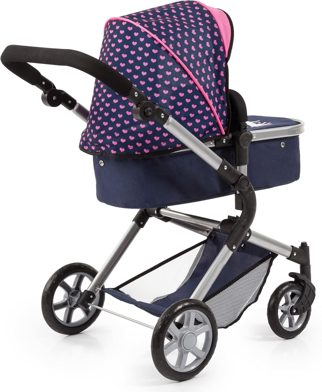 Bayer Design 18154AA City Neo Puppenwagen mit Wickeltasche und Einkaufskorb / umwandelbar in einen S