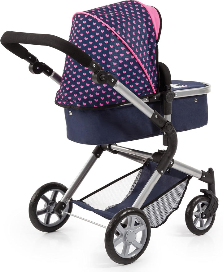 Bayer Design 18154AA City Neo Puppenwagen mit Wickeltasche und Einkaufskorb / umwandelbar in einen S