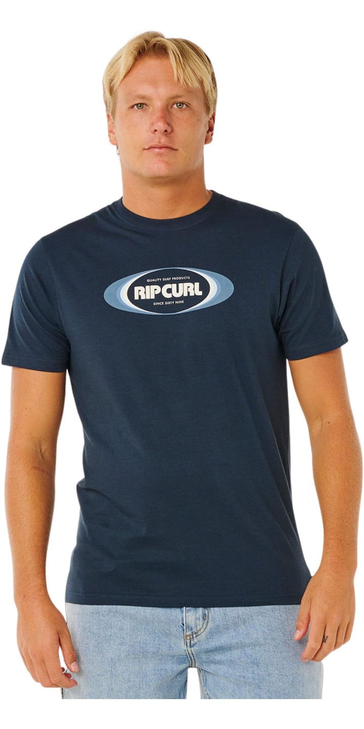 Rip Curl 2026 Männer Yo Mumma Tee 0XHMTE - Dark Navy S, S