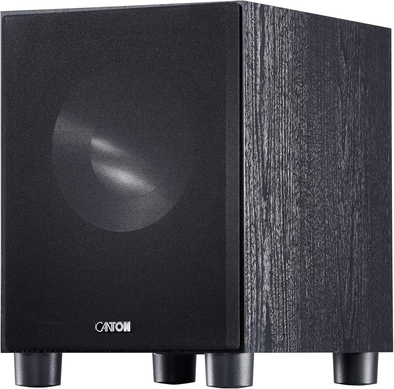 Canton Sub 8.3 Aktivsubwoofer (200/280 Watt) schwarz (Stück)