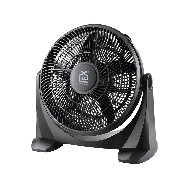 Leiser und leistungsstarker Tischventilator, 38 cm, 5 Flügel, 1300 U/min, 55 W – Neigung 90° und 3 G